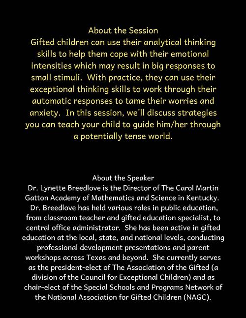 About Lynette's Session 